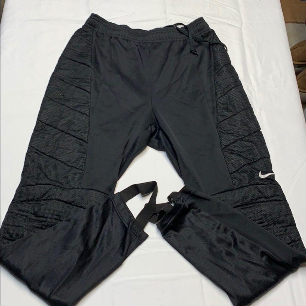 Black nike goalkeeper pants